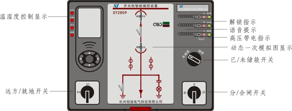 SY2809 開關(guān)柜智能操控裝置